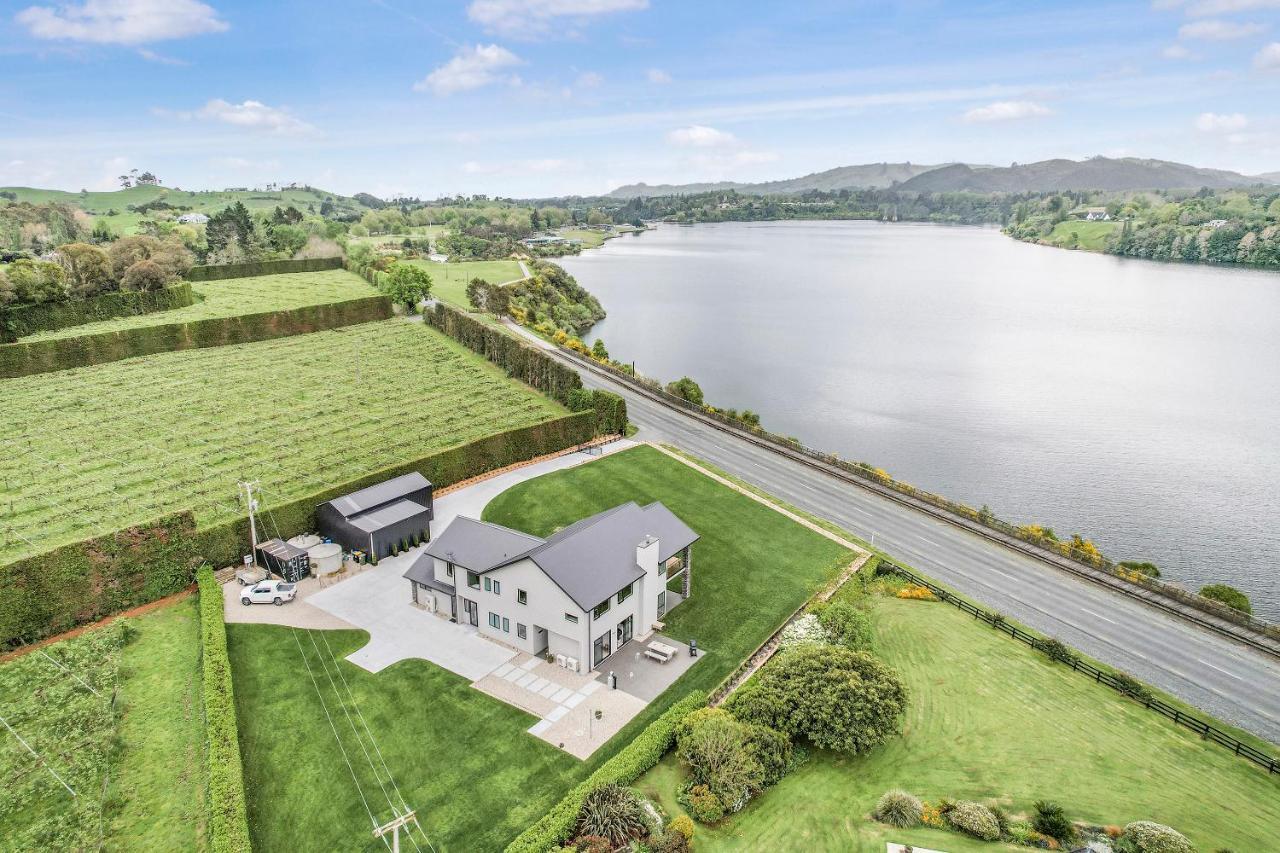 Lakeside Karapiro Downstairs Apartment Cambridge Exteriér fotografie