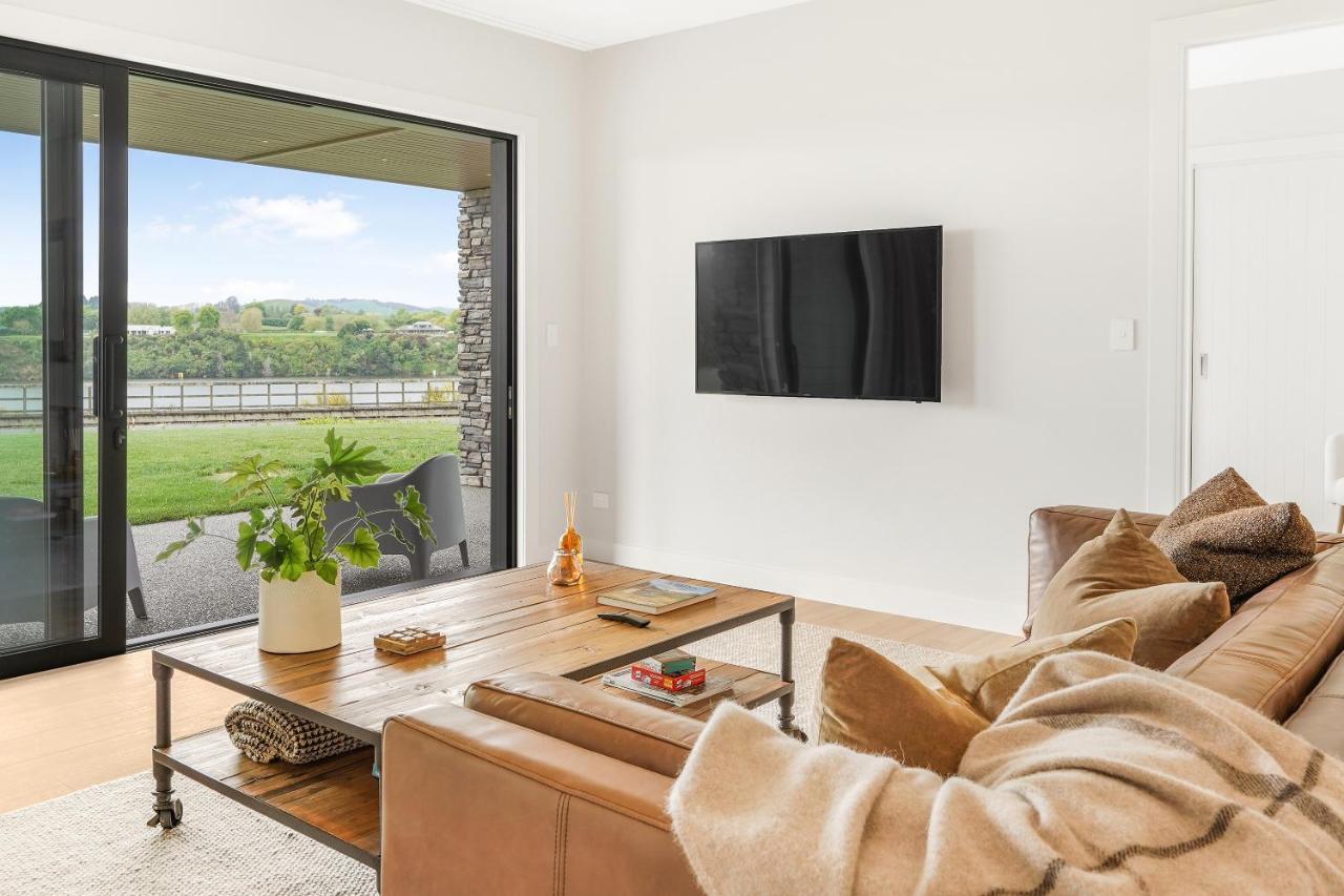 Lakeside Karapiro Downstairs Apartment Cambridge Exteriér fotografie