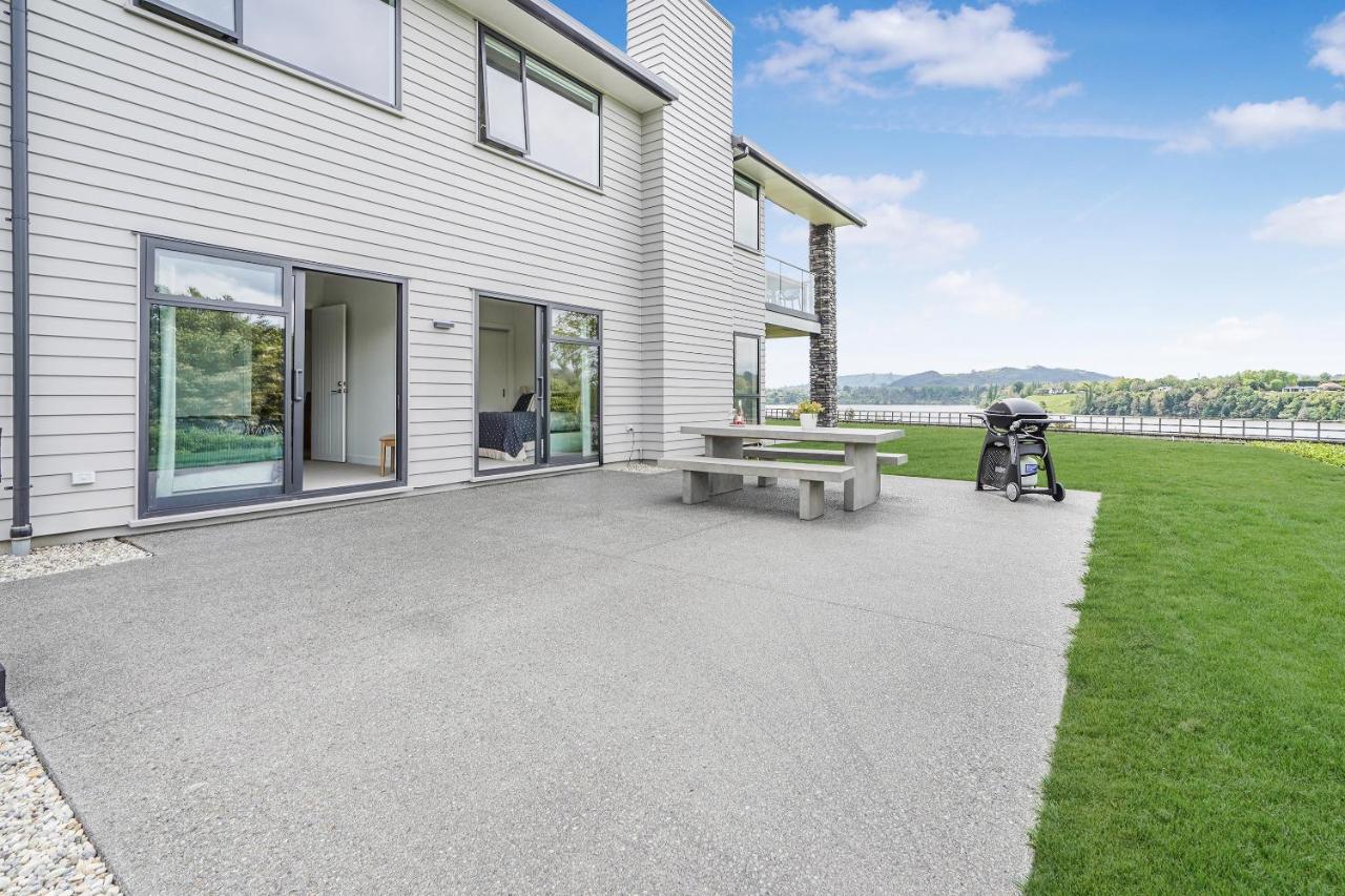 Lakeside Karapiro Downstairs Apartment Cambridge Exteriér fotografie